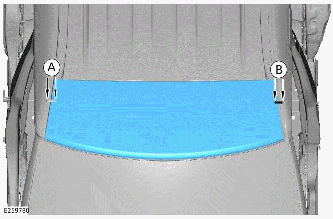 Front Roof Trim Panel